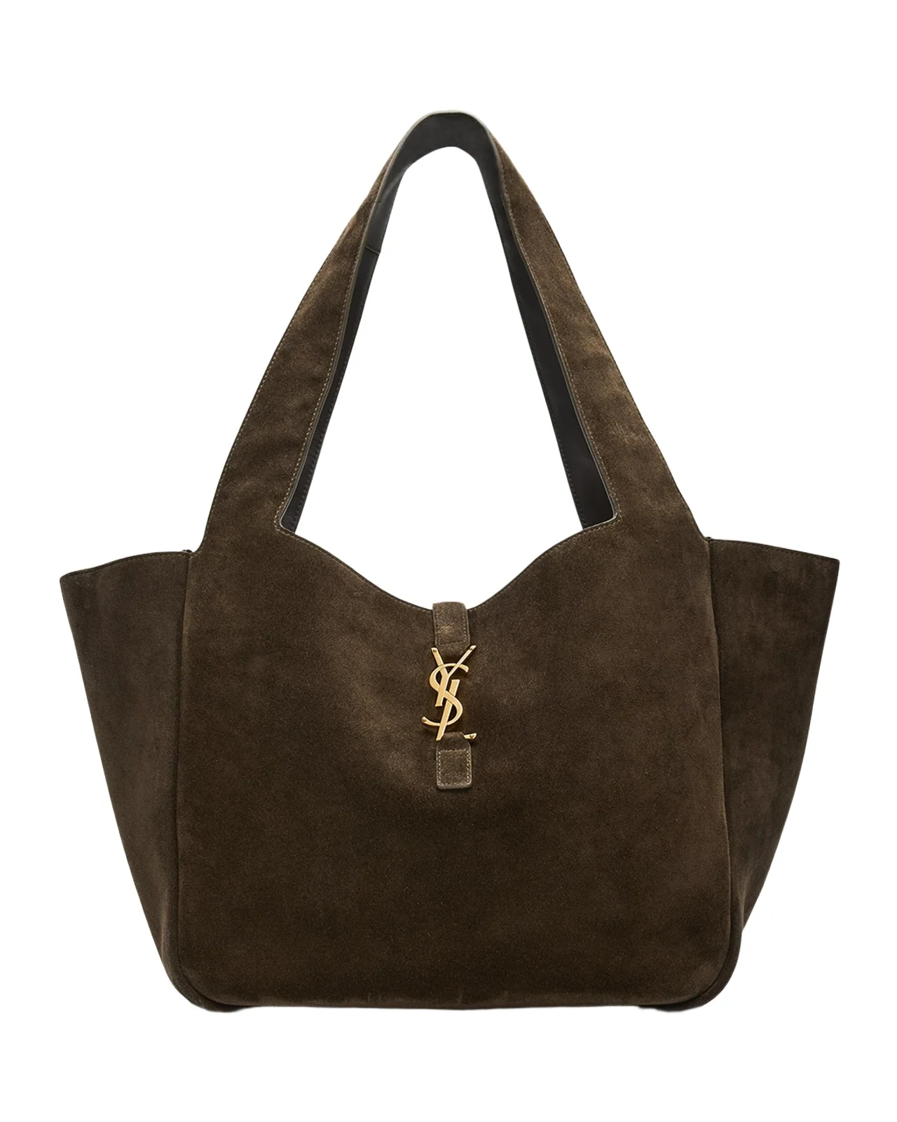 Saint Laurent Le 5 À 7 Bea YSL Cabas Tote Bag in Suede
