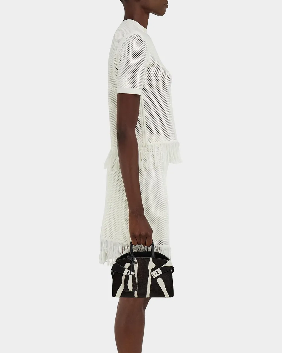 Ferragamo Hug Zebra Calf Hair Top-Handle Bag | Thumbnail 5 Ferragamo Hug Zebra Calf Hair Top-Handle Bag | Thumbnail 5