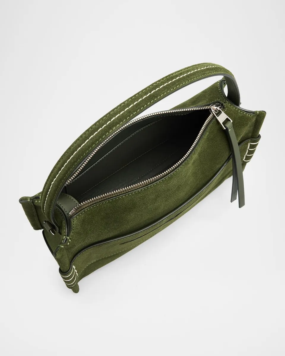 JW Anderson Loafer Suede Crossbody Bag | Thumbnail 4 JW Anderson Loafer Suede Crossbody Bag | Thumbnail 4
