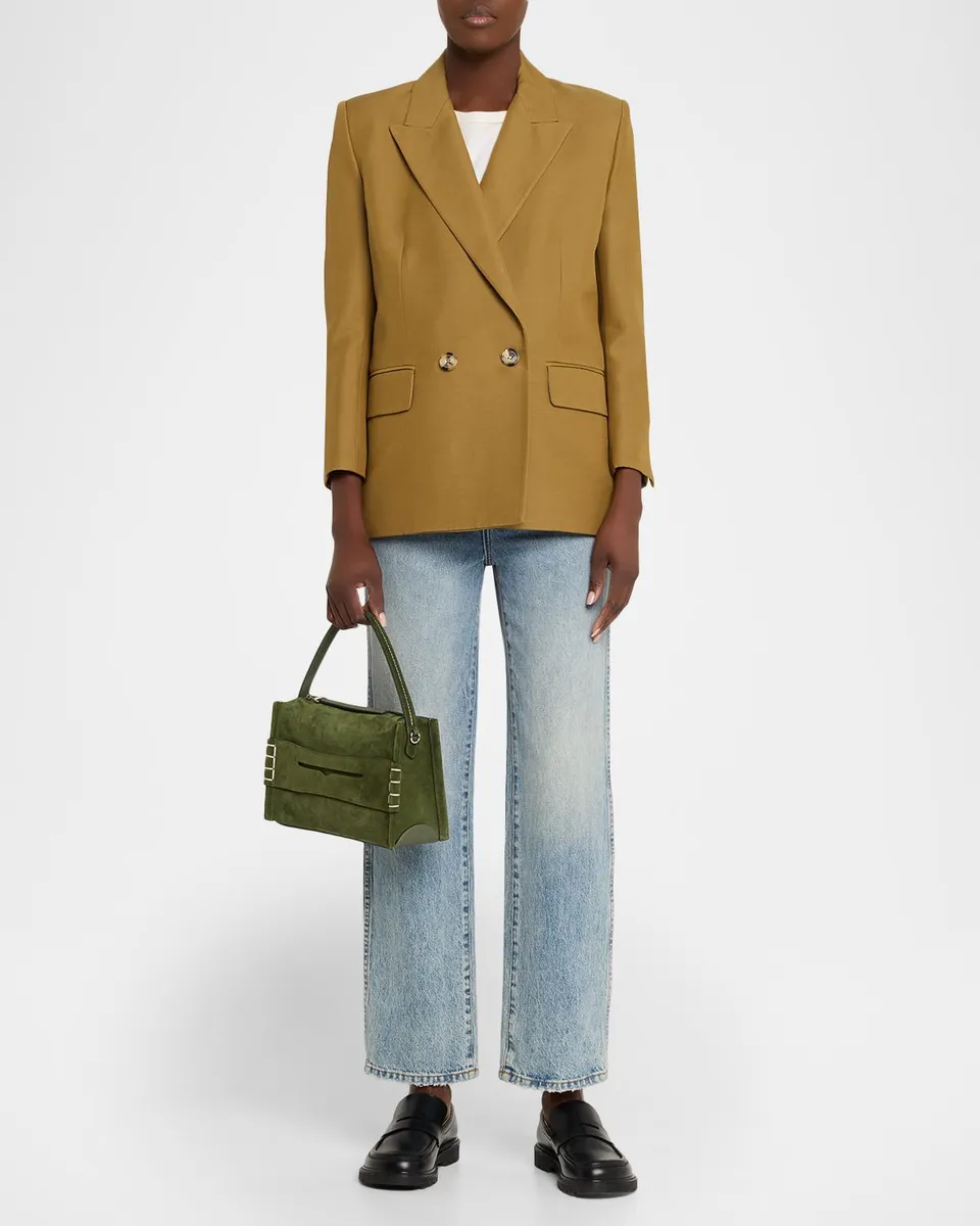 JW Anderson Loafer Suede Crossbody Bag | Thumbnail 5 JW Anderson Loafer Suede Crossbody Bag | Thumbnail 5