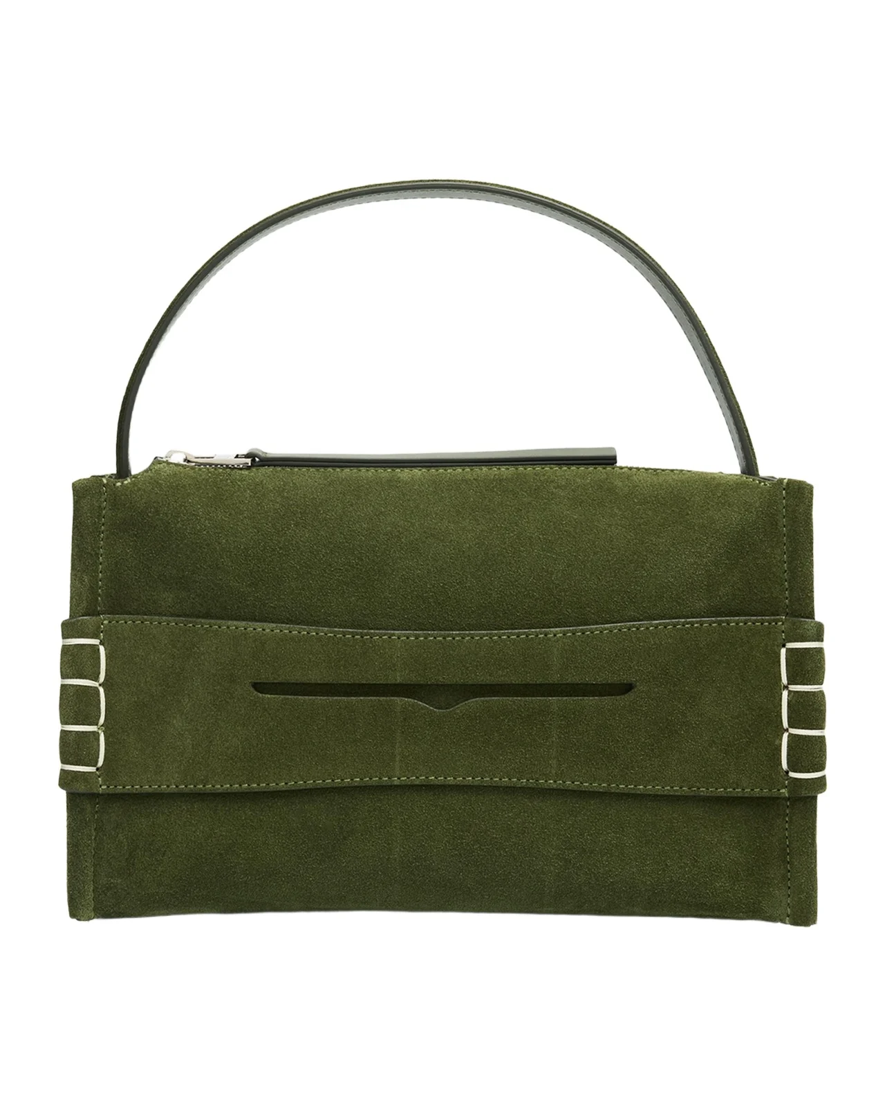 Loafer Suede Crossbody Bag