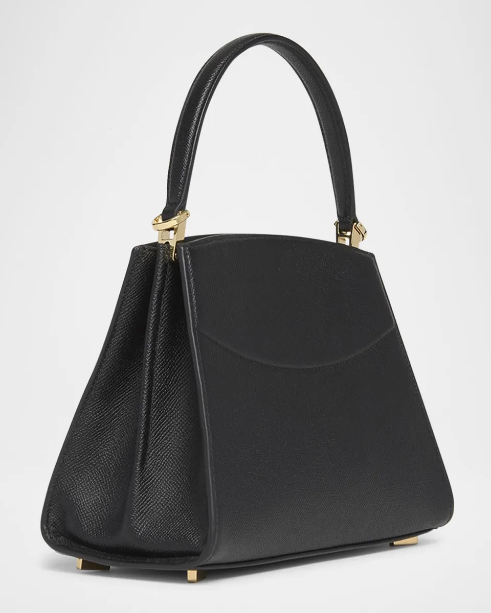 Ferragamo The New Studio Small Box Leather Top-Handle Bag | Thumbnail 2