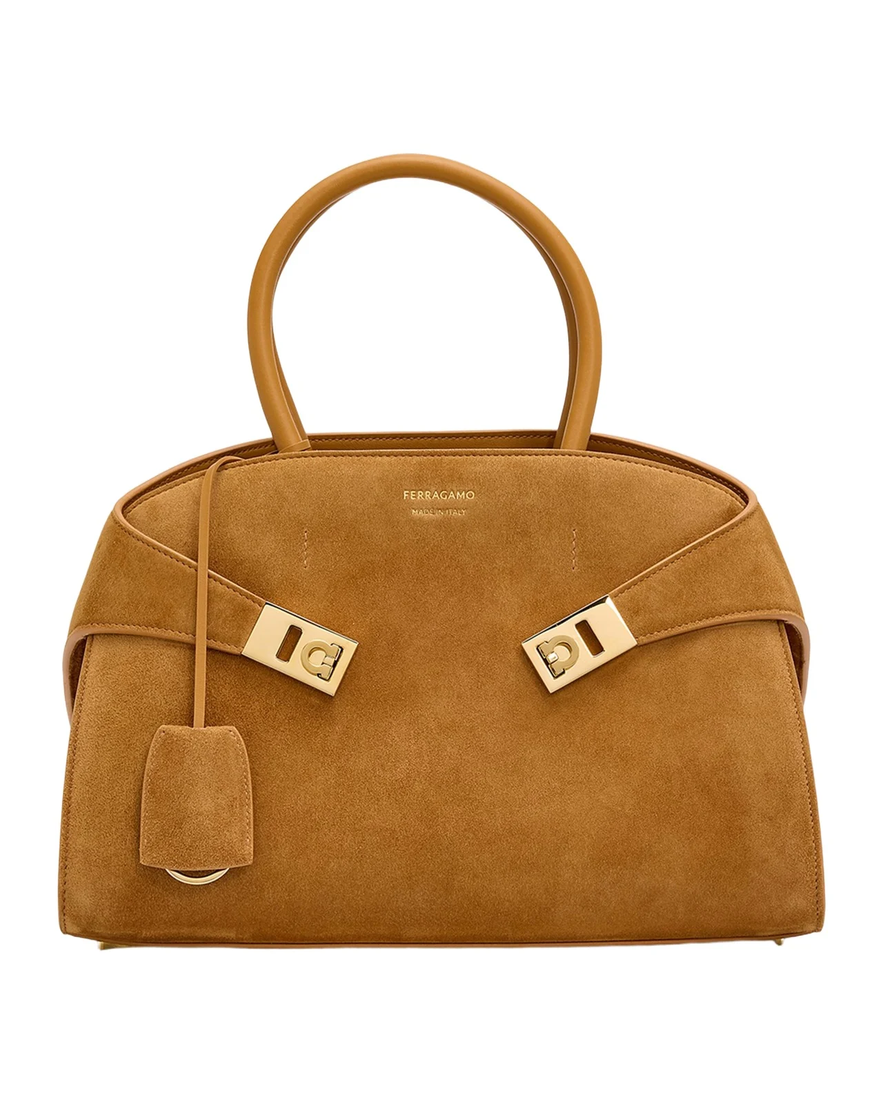 Hug Medium Suede Handbag Hug Medium Suede Handbag