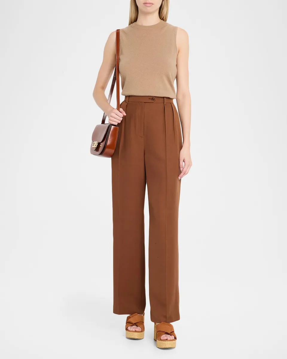 Ferragamo Double Gancini Leather Crossbody Bag | Thumbnail 5 Ferragamo Double Gancini Leather Crossbody Bag | Thumbnail 5