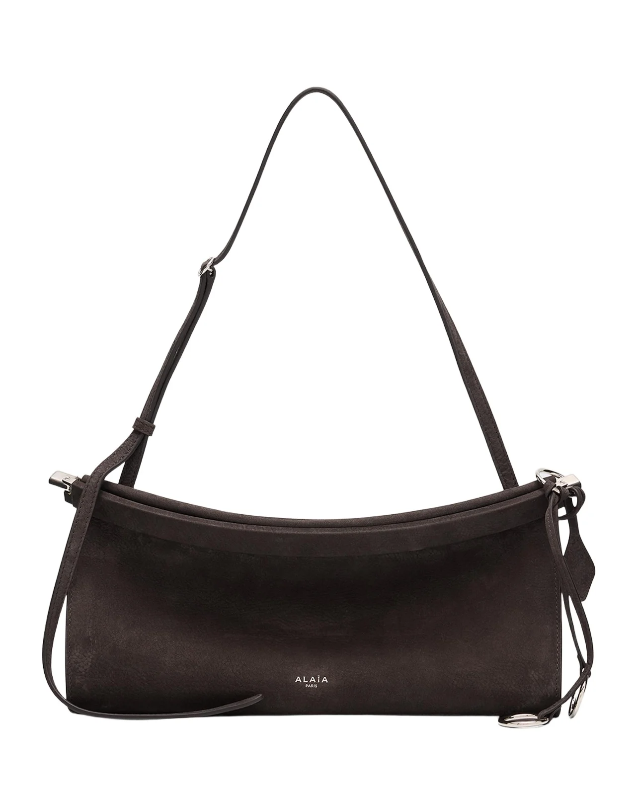 Le Click Medium Shoulder Bag in Suede Le Click Medium Shoulder Bag in Suede