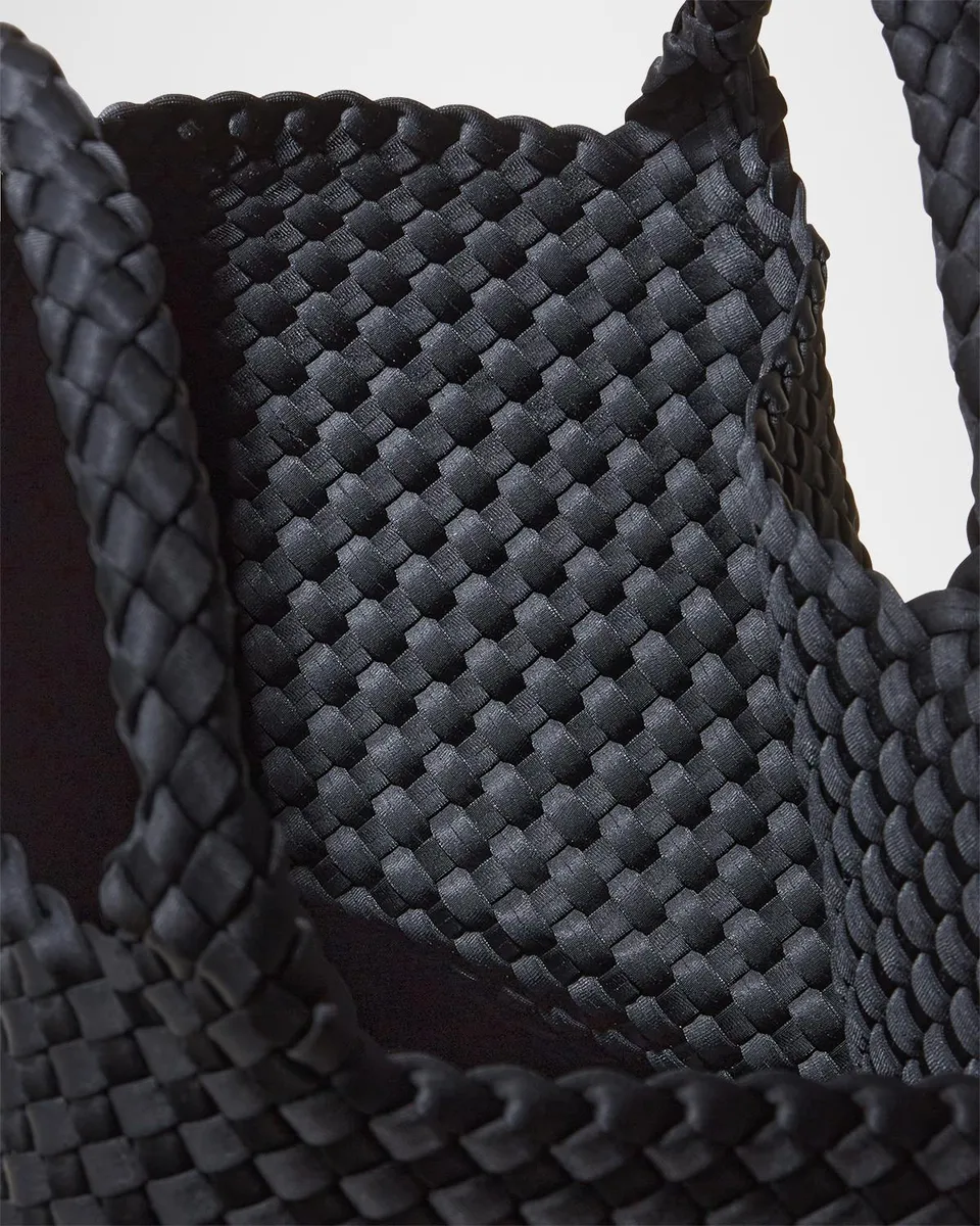 Naghedi St. Barths Medium Woven Neoprene Tote Bag | Thumbnail 3 Naghedi St. Barths Medium Woven Neoprene Tote Bag | Thumbnail 3