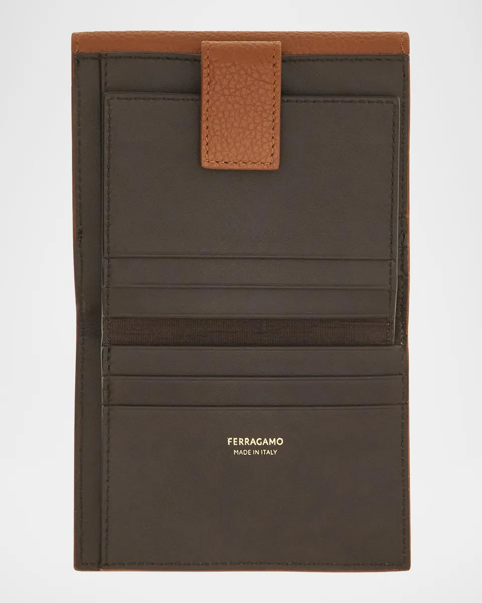 Ferragamo Gancini Compact Leather Wallet | Thumbnail 2