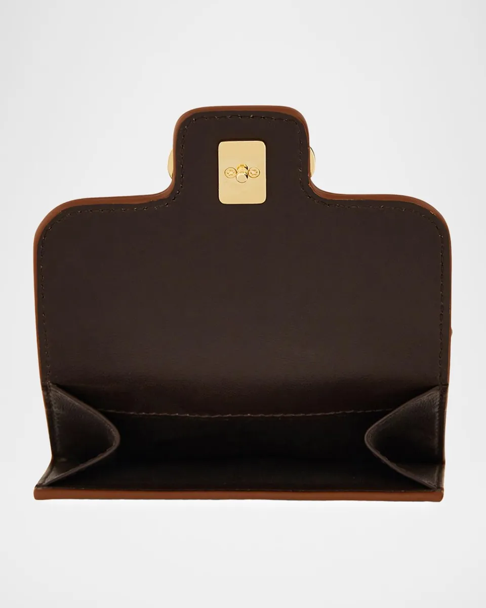 Ferragamo Gancini Compact Leather Wallet | Thumbnail 5