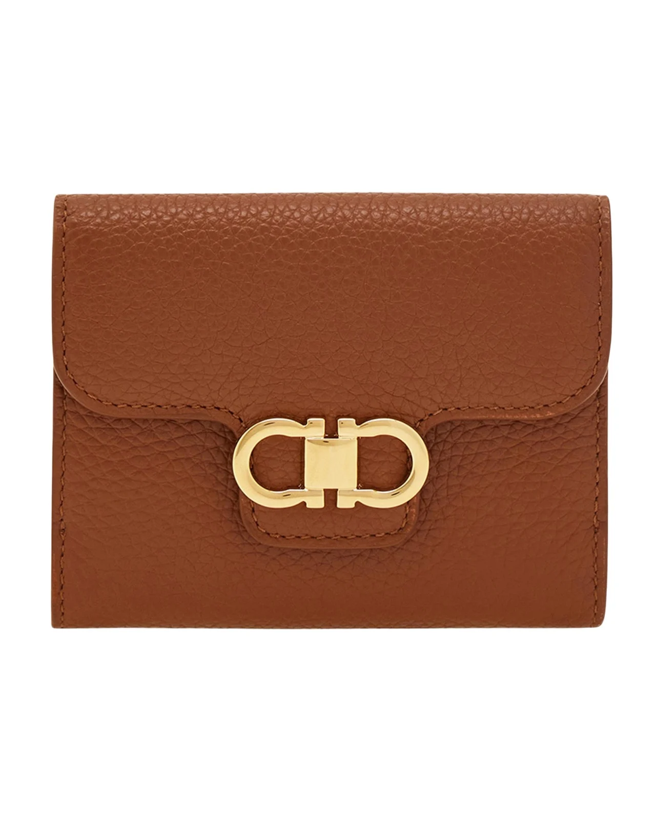 Gancini Compact Leather Wallet Gancini Compact Leather Wallet