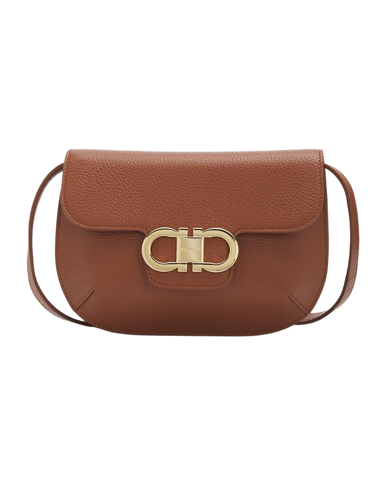 Ferragamo Lizzy Gancini Leather Crossbody Bag