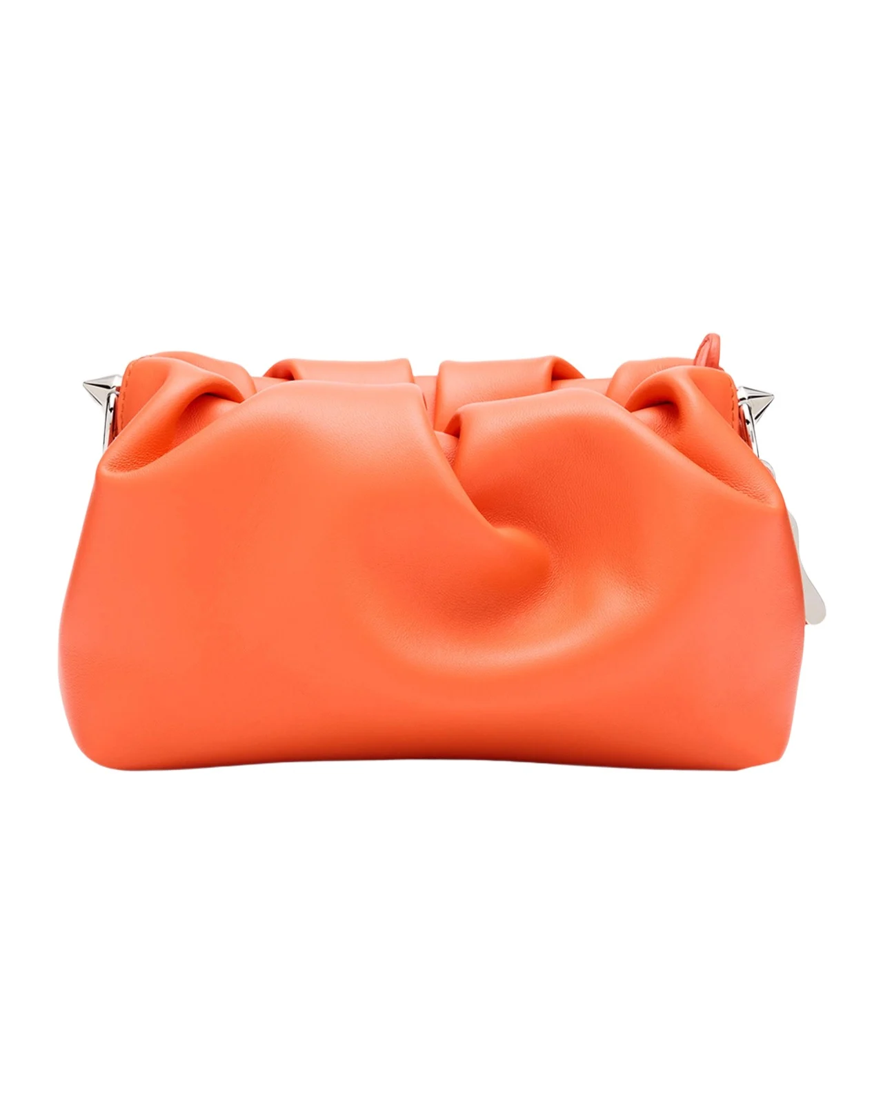 Christian Louboutin Eva Mini Pleated Crossbody Bag in Nappa Leather