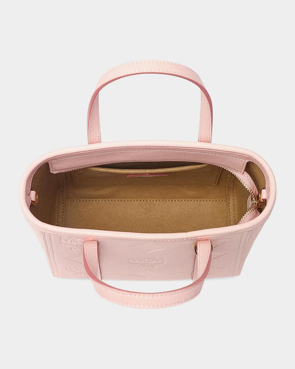 MCM Toni Mini Visetos Leather Shopper Tote Bag | Thumbnail 3 MCM Toni Mini Visetos Leather Shopper Tote Bag | Thumbnail 3