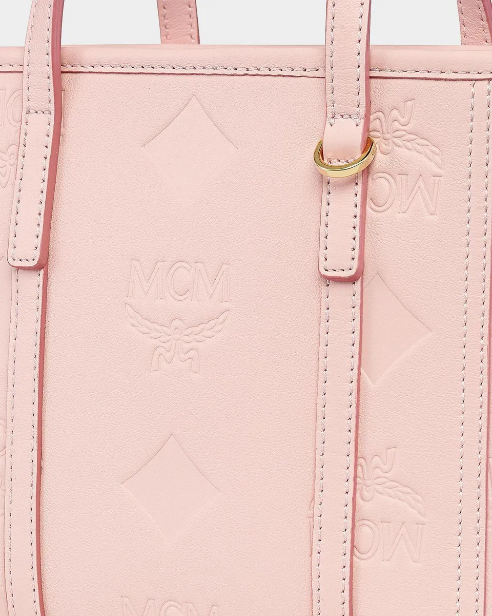 MCM Toni Mini Visetos Leather Shopper Tote Bag | Thumbnail 4 MCM Toni Mini Visetos Leather Shopper Tote Bag | Thumbnail 4