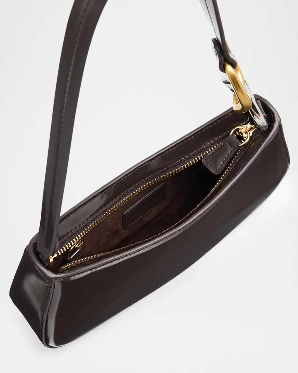 Staud Ollie Leather Shoulder Bag | Thumbnail 4