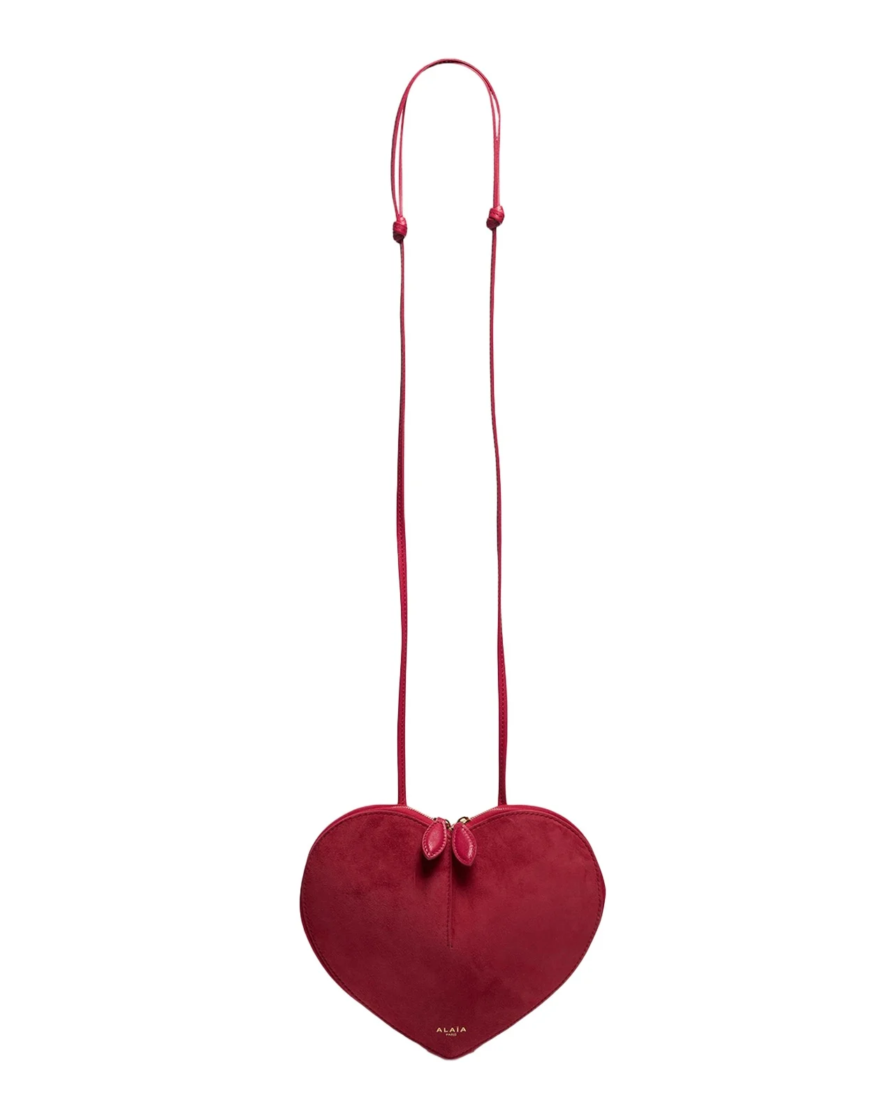 Le Coeur Crossbody Bag in Suede Le Coeur Crossbody Bag in Suede