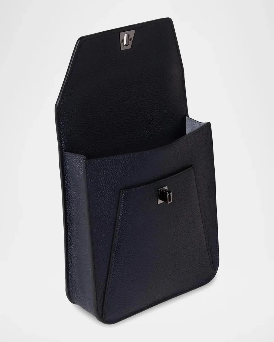 Akris Anouk Small Leather Messenger Bag | Thumbnail 3 Akris Anouk Small Leather Messenger Bag | Thumbnail 3
