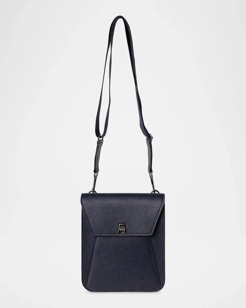Akris Anouk Small Leather Messenger Bag | Thumbnail 4 Akris Anouk Small Leather Messenger Bag | Thumbnail 4
