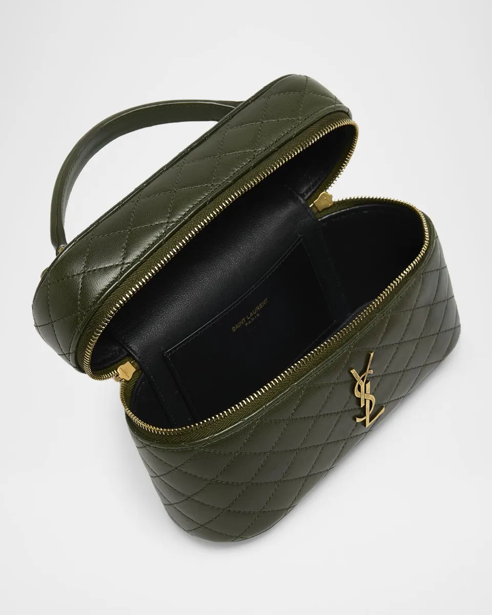 Saint Laurent Gaby Vanity Quilted Leather Bag | Thumbnail 4