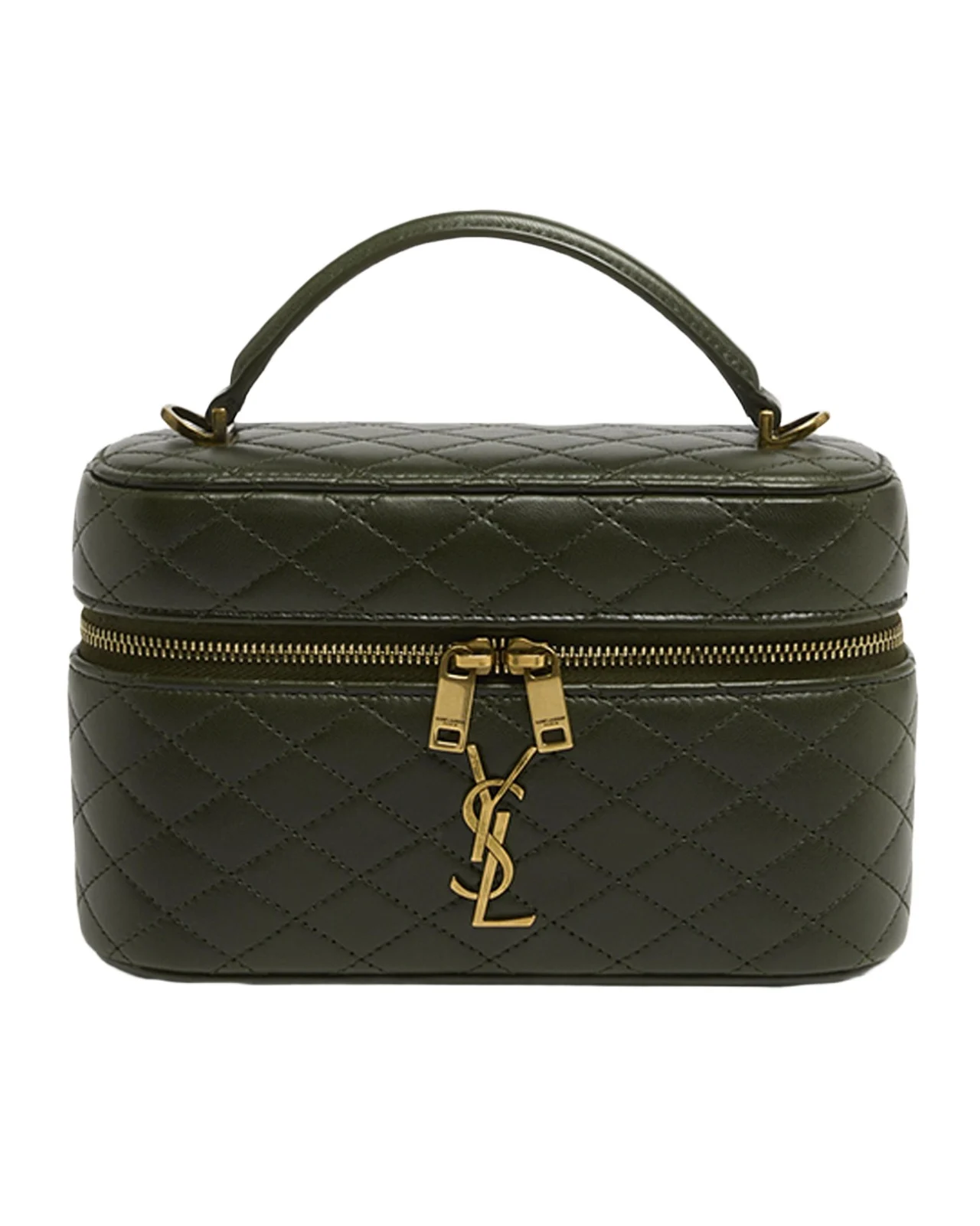 Saint Laurent Gaby Vanity Quilted Leather Bag
