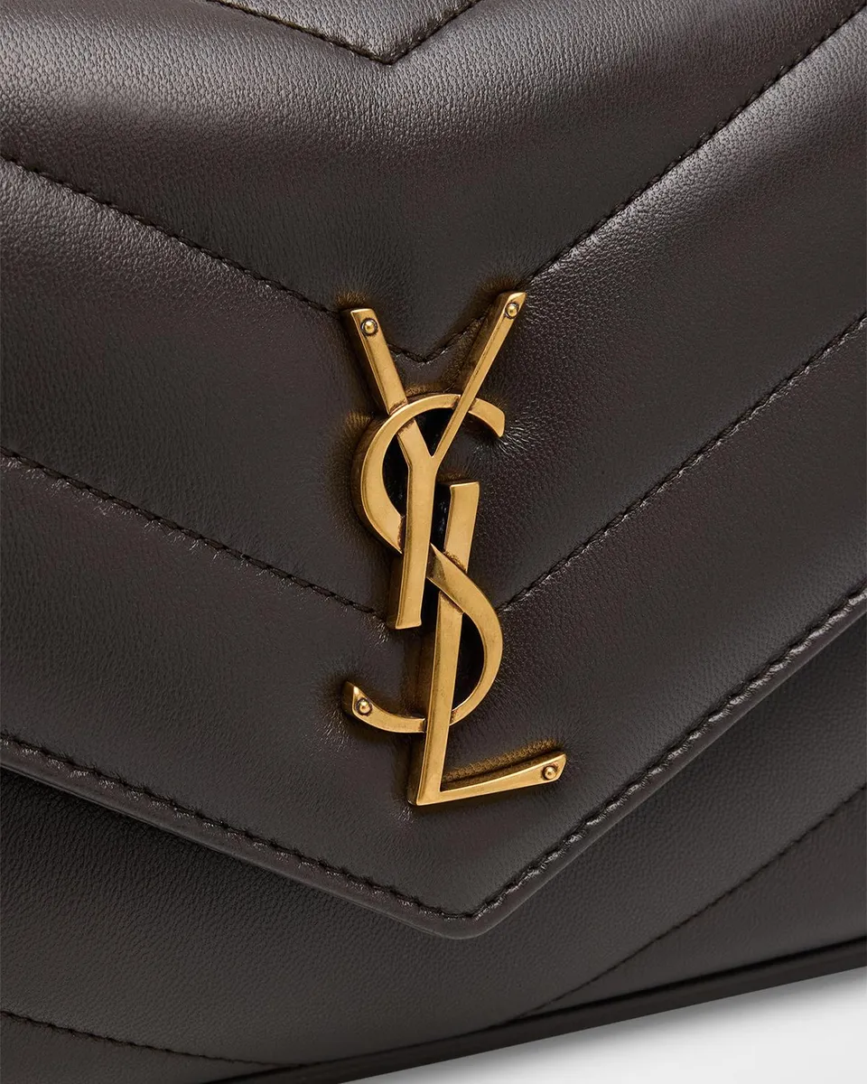 Saint Laurent Loulou Small YSL Shoulder Bag in Quilted Leather | Thumbnail 7 Saint Laurent Loulou Small YSL Shoulder Bag in Quilted Leather | Thumbnail 7