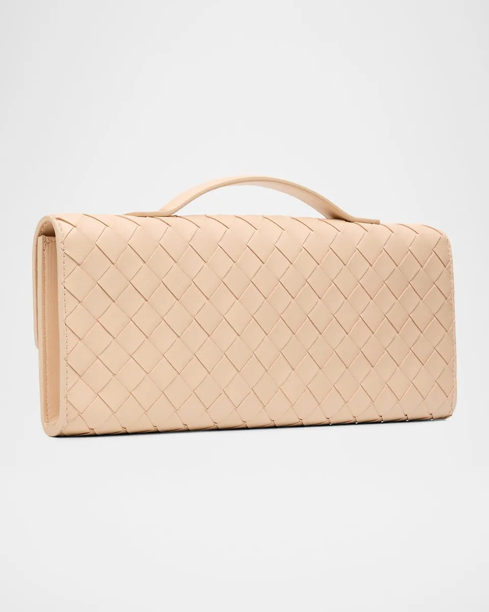Bottega Veneta Long Andiamo Clutch Bag with Handle | Thumbnail 3 Bottega Veneta Long Andiamo Clutch Bag with Handle | Thumbnail 3