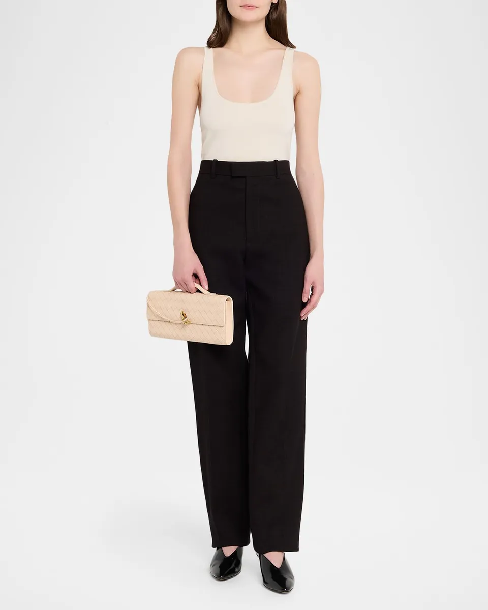 Bottega Veneta Long Andiamo Clutch Bag with Handle | Thumbnail 6 Bottega Veneta Long Andiamo Clutch Bag with Handle | Thumbnail 6