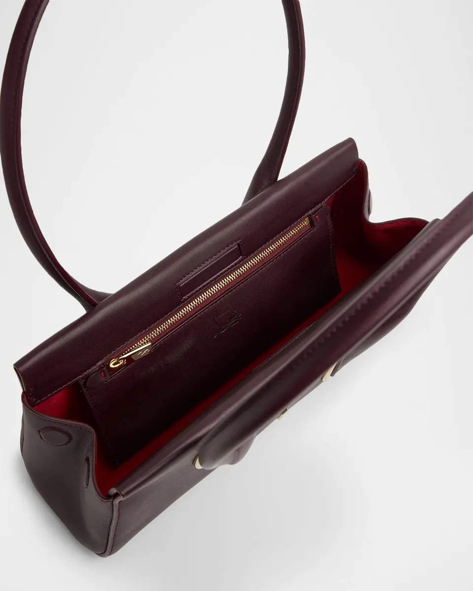 Christian Louboutin Venus Calf Leather Baguette Shoulder Bag | Thumbnail 4 Christian Louboutin Venus Calf Leather Baguette Shoulder Bag | Thumbnail 4