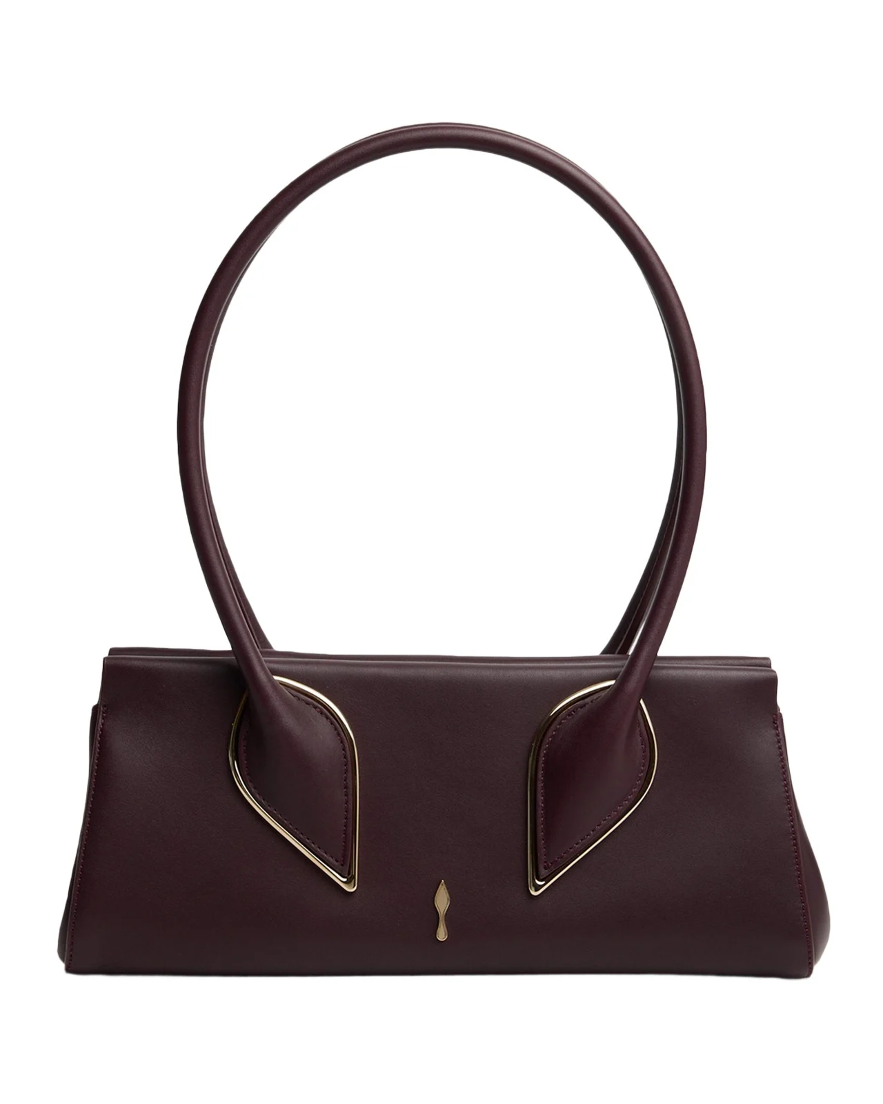 Christian Louboutin Venus Calf Leather Baguette Shoulder Bag