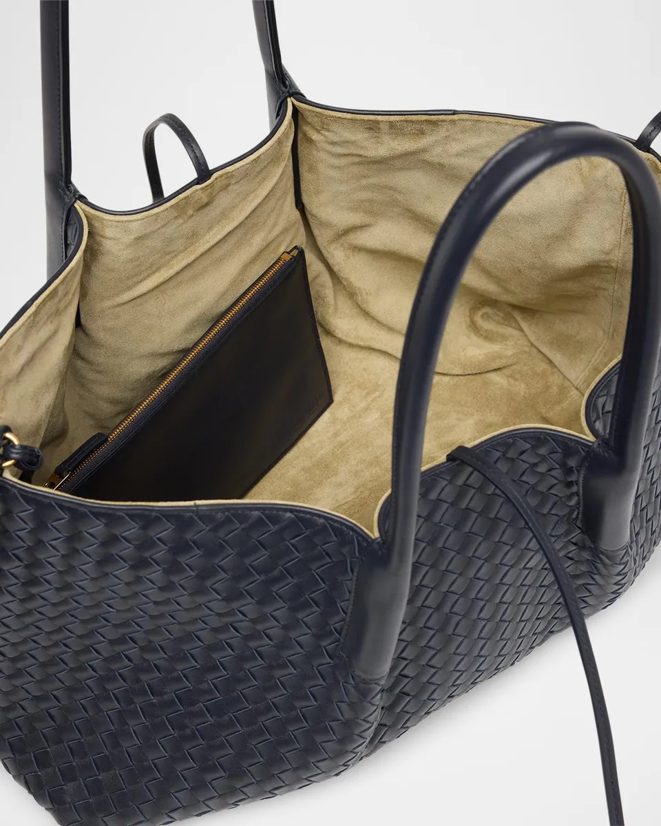 Bottega Veneta Large Pinacoteca Reversible Leather Tote Bag | Thumbnail 4