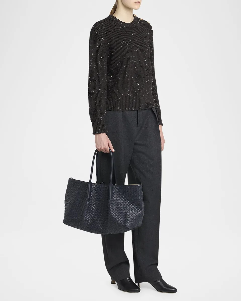 Bottega Veneta Large Pinacoteca Reversible Leather Tote Bag | Thumbnail 5