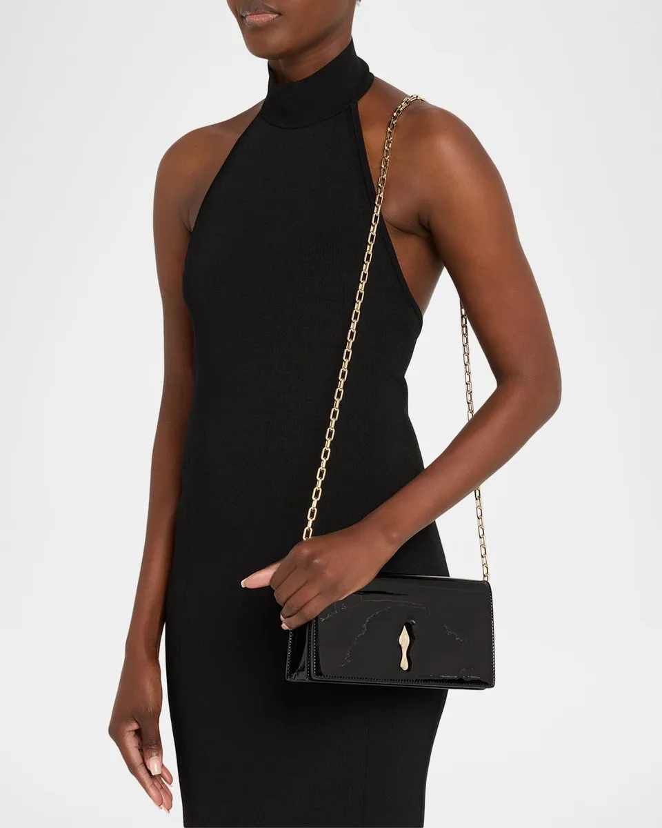 Christian Louboutin Bettina Patent Leather Clutch Bag | Thumbnail 2 Christian Louboutin Bettina Patent Leather Clutch Bag | Thumbnail 2