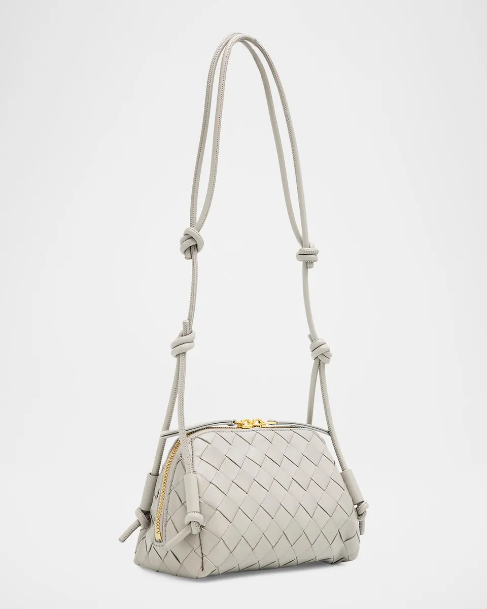 Bottega Veneta Zip Leather Pouch Shoulder Bag | Thumbnail 3 Bottega Veneta Zip Leather Pouch Shoulder Bag | Thumbnail 3