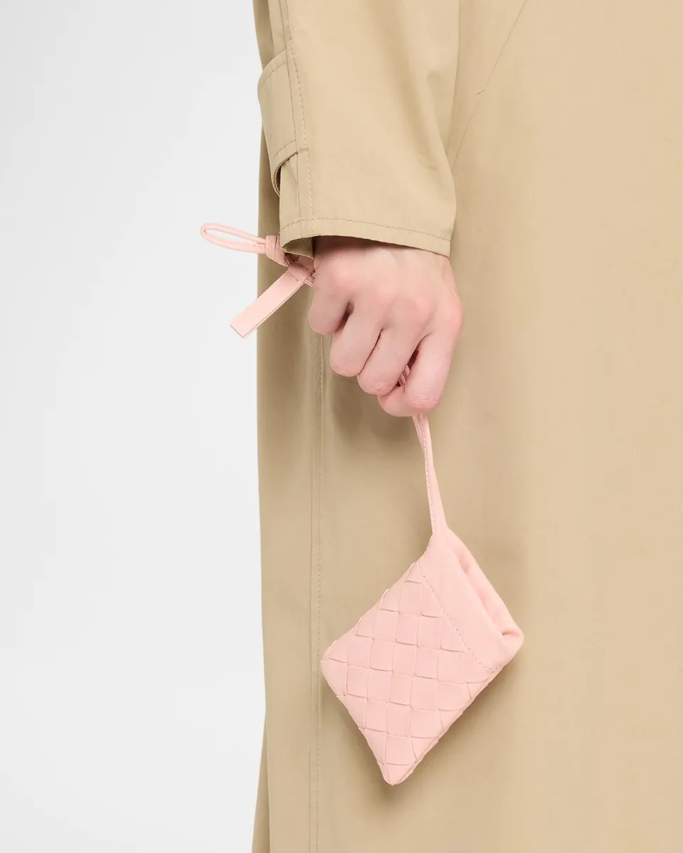 Bottega Veneta Micro Dustbag Intrecciato Leather Drawstring Pouch | Thumbnail 2