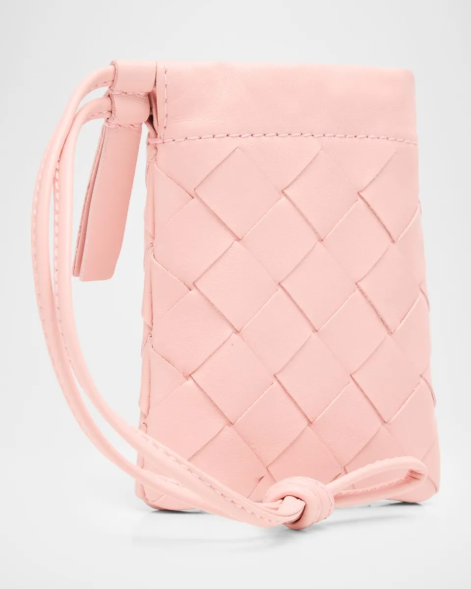 Bottega Veneta Micro Dustbag Intrecciato Leather Drawstring Pouch | Thumbnail 3