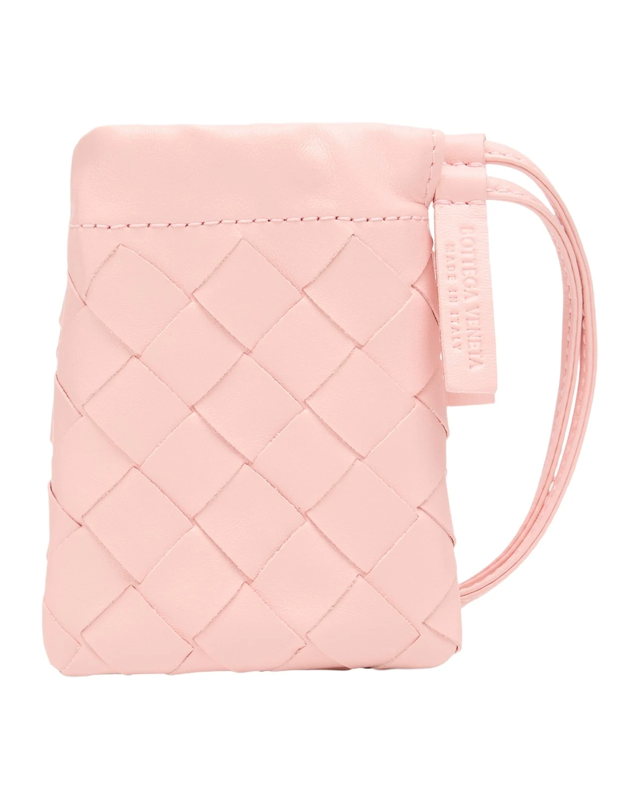 Bottega Veneta Micro Dustbag Intrecciato Leather Drawstring Pouch
