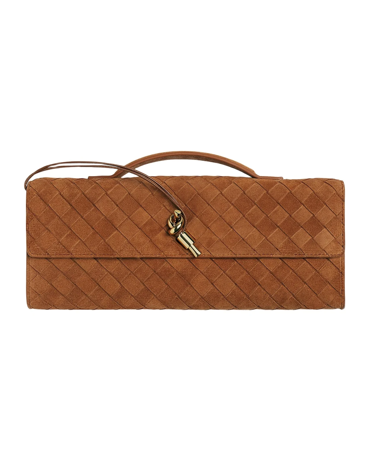 Andiamo Leather Clutch Bag