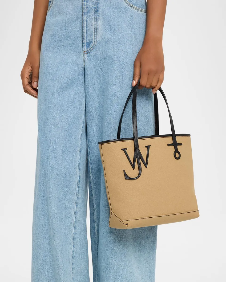JW Anderson Anchor Small Cotton Canvas Tote Bag | Thumbnail 2 JW Anderson Anchor Small Cotton Canvas Tote Bag | Thumbnail 2