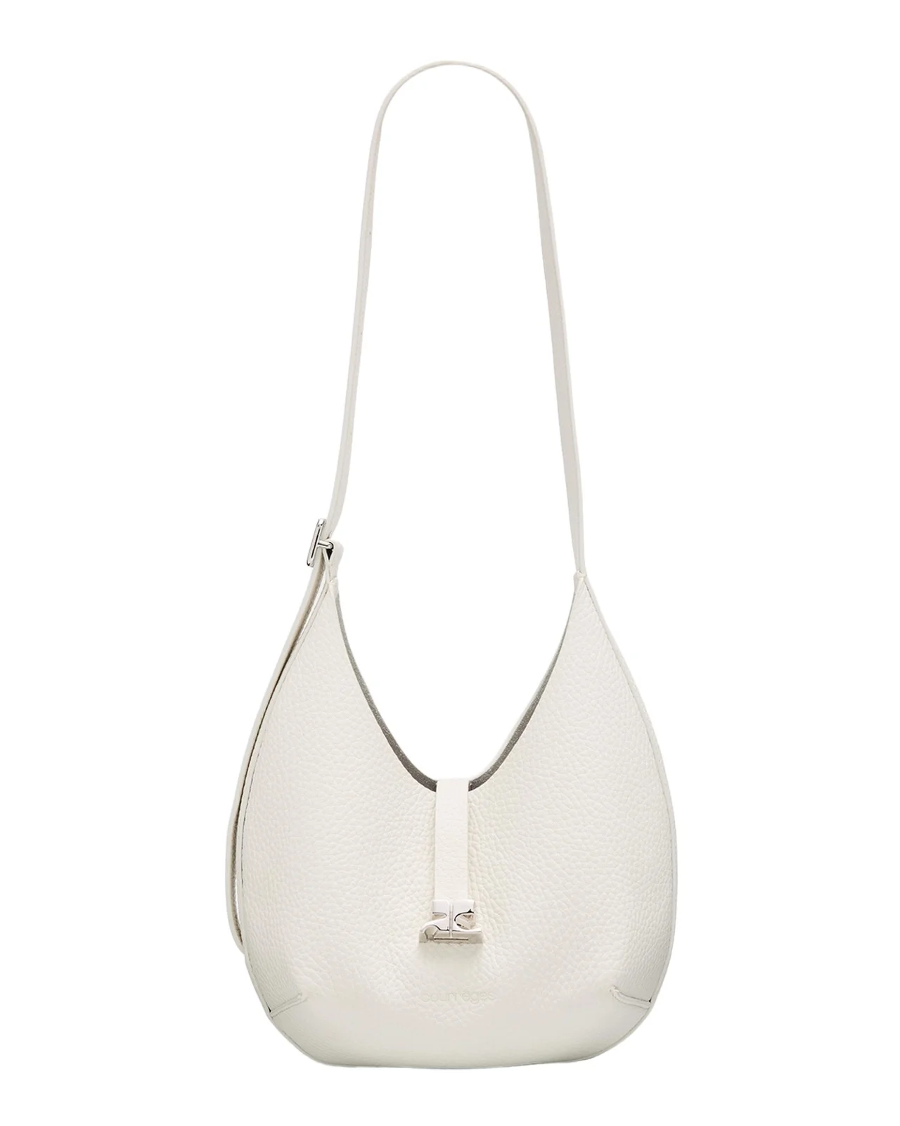 Holy Small Grained Leather Hobo Bag