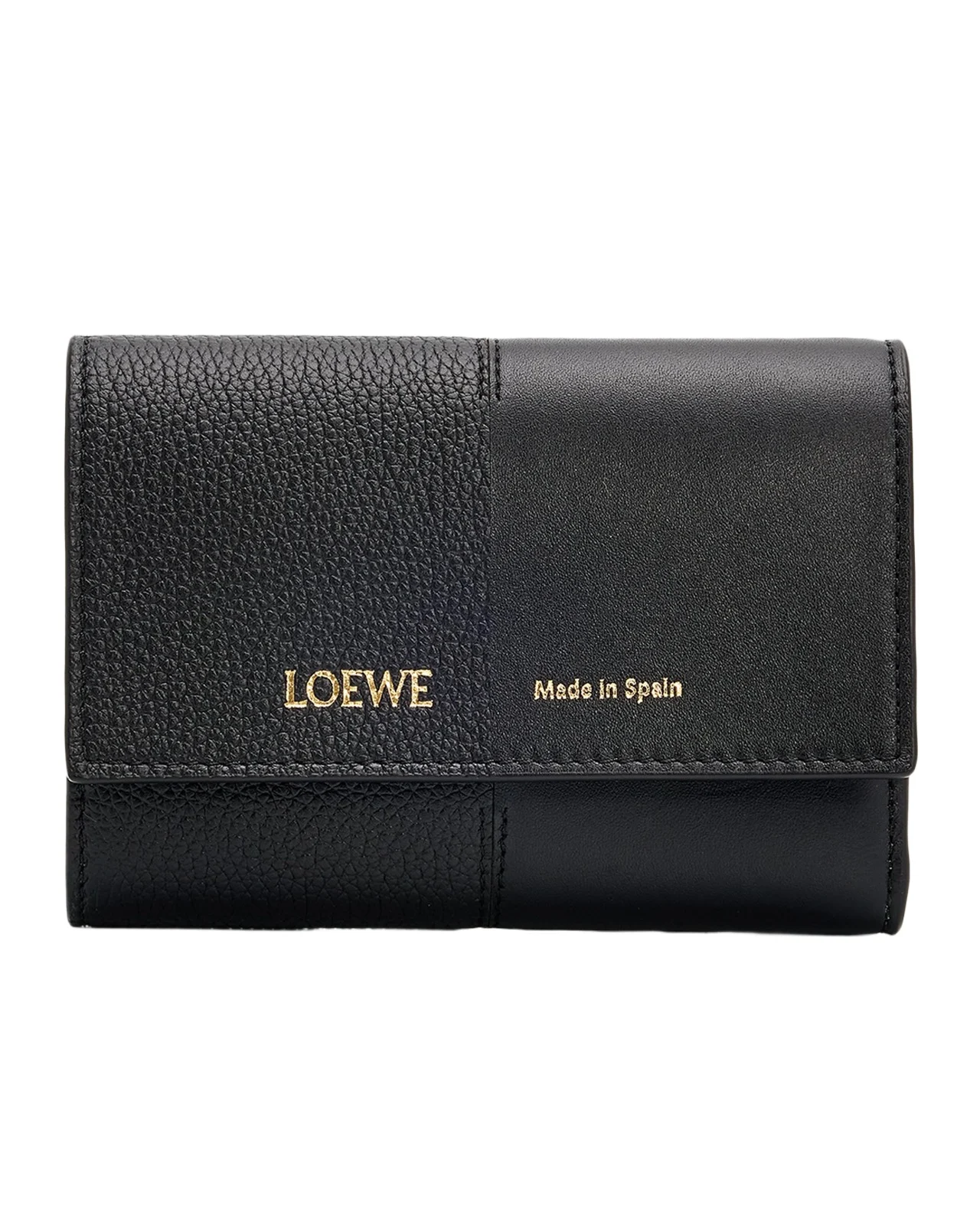 Loewe Duet Small Vertical Leather Wallet