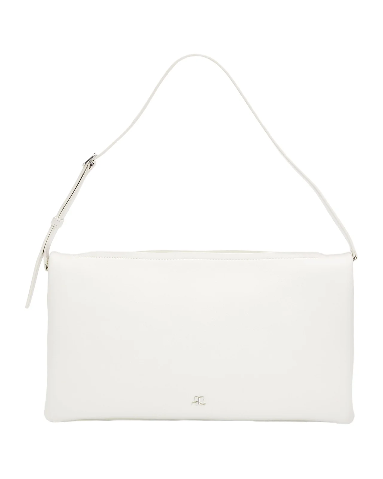 Courrèges Cuff Leather Shoulder Bag