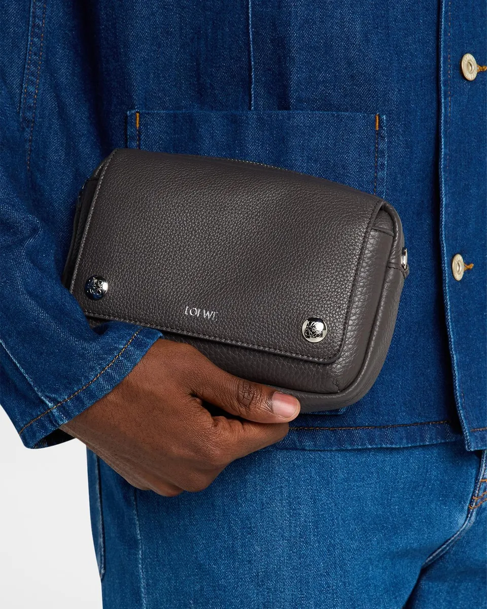 Loewe Men's Pebble Leather Camera Bag | Thumbnail 2 Loewe Men's Pebble Leather Camera Bag | Thumbnail 2