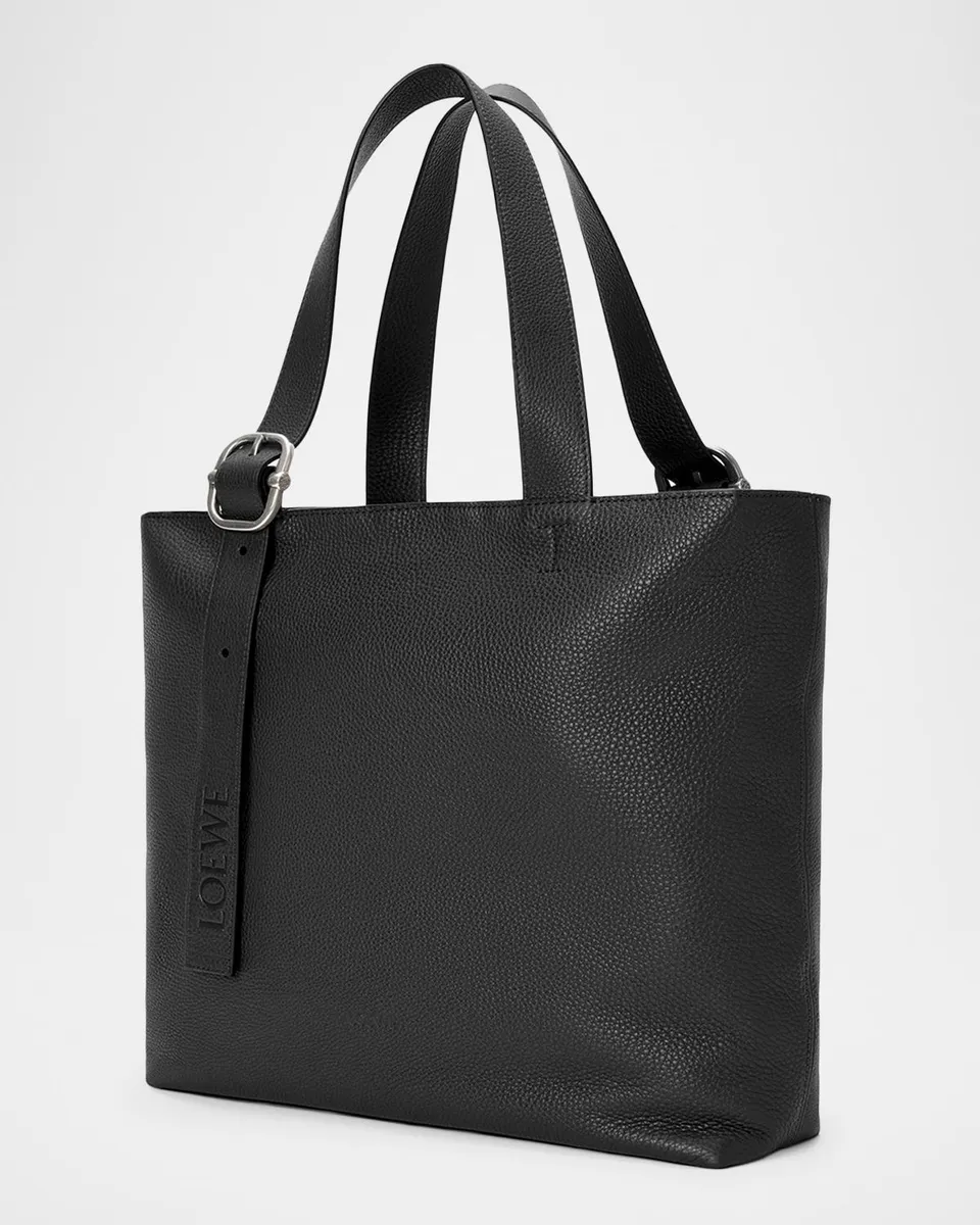 Loewe Men's Loop Zipped Leather Tote Bag | Thumbnail 3