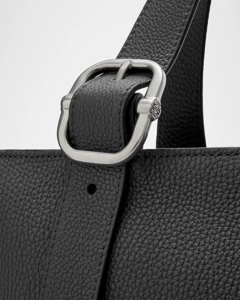 Loewe Men's Loop Zipped Leather Tote Bag | Thumbnail 6