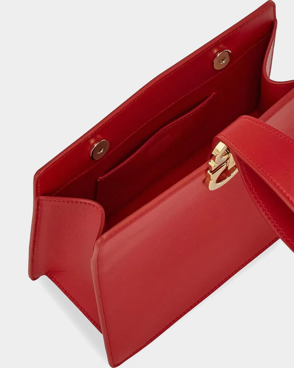 Ferragamo Mini Gancini Leather Wristlet Clutch | Thumbnail 3 Ferragamo Mini Gancini Leather Wristlet Clutch | Thumbnail 3