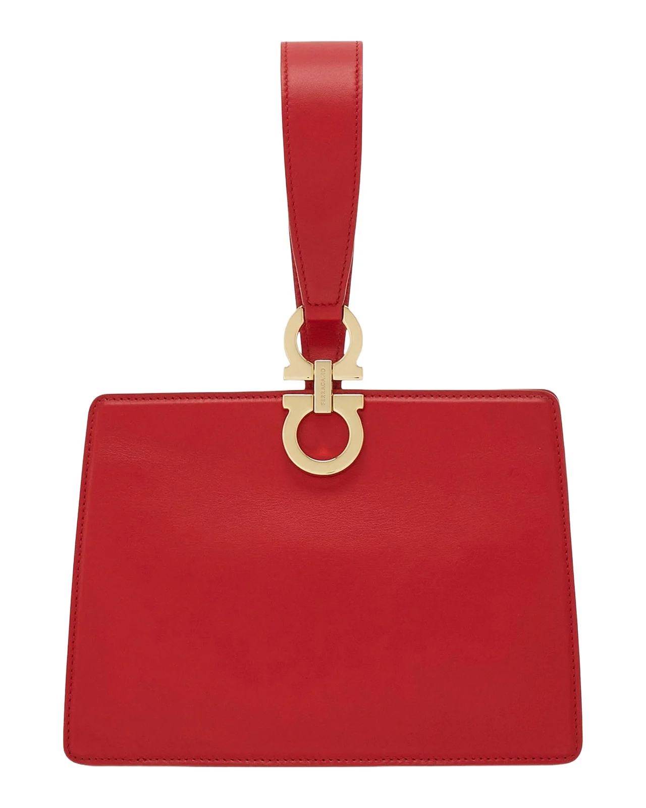 Mini Gancini Leather Wristlet Clutch Mini Gancini Leather Wristlet Clutch