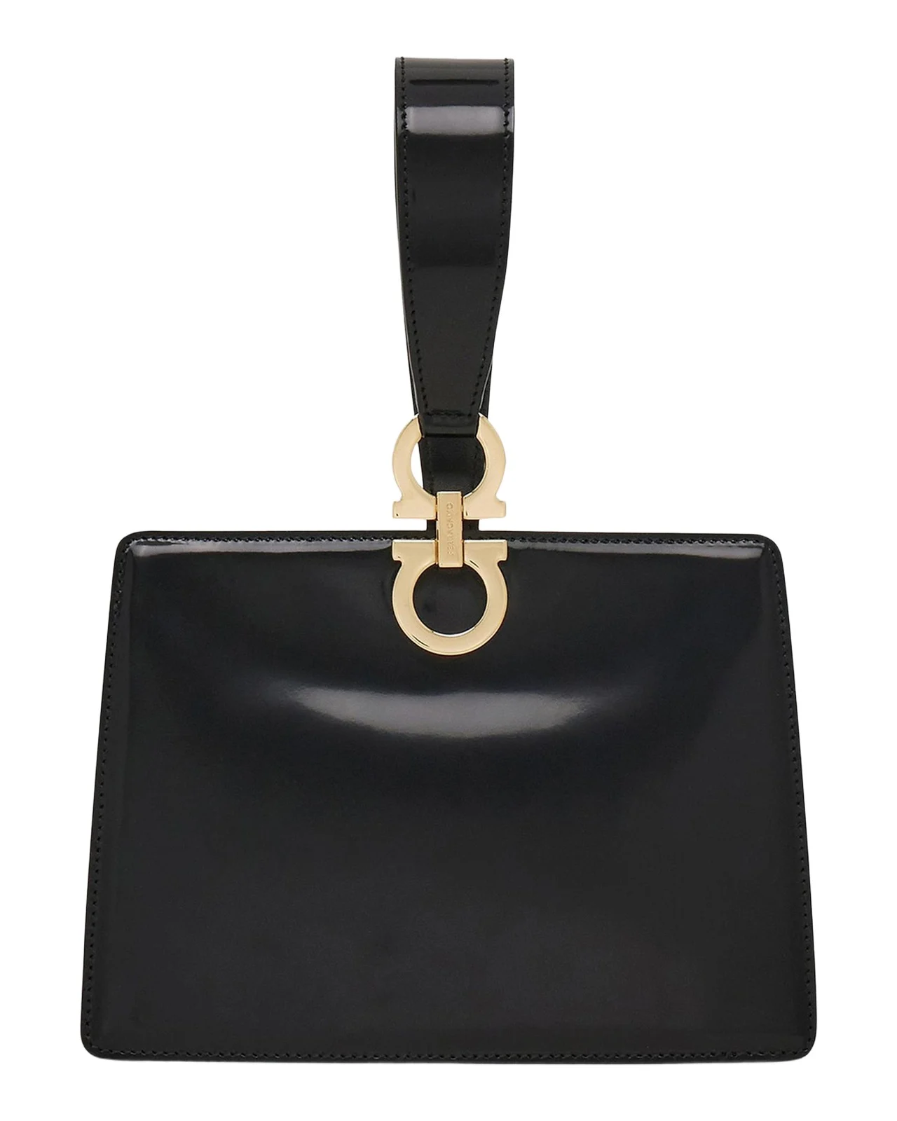 Mini Gancini Leather Wristlet Clutch Mini Gancini Leather Wristlet Clutch