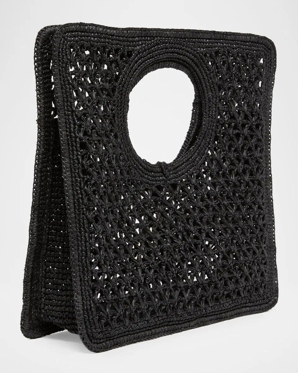 Jacquemus Le Petit Carre Raffia Top-Handle Bag | Thumbnail 3