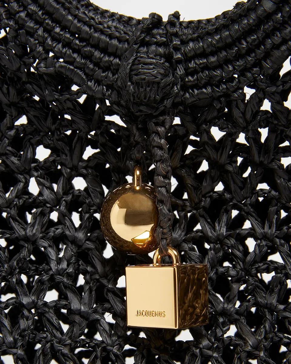 Jacquemus Le Petit Carre Raffia Top-Handle Bag | Thumbnail 6