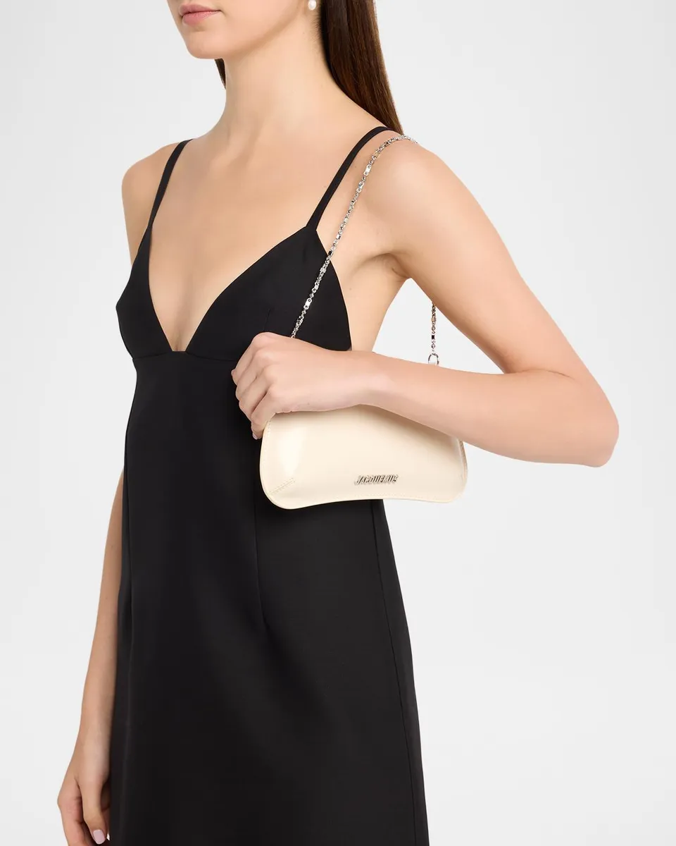 Jacquemus Le Petit Bisou Leather Shoulder Bag | Thumbnail 2 Jacquemus Le Petit Bisou Leather Shoulder Bag | Thumbnail 2