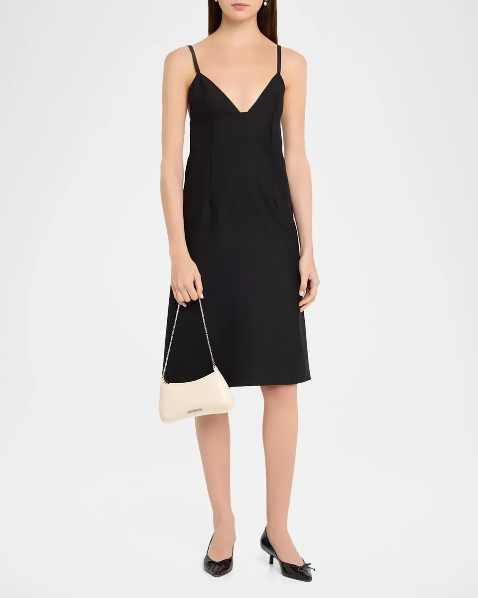 Jacquemus Le Petit Bisou Leather Shoulder Bag | Thumbnail 5 Jacquemus Le Petit Bisou Leather Shoulder Bag | Thumbnail 5